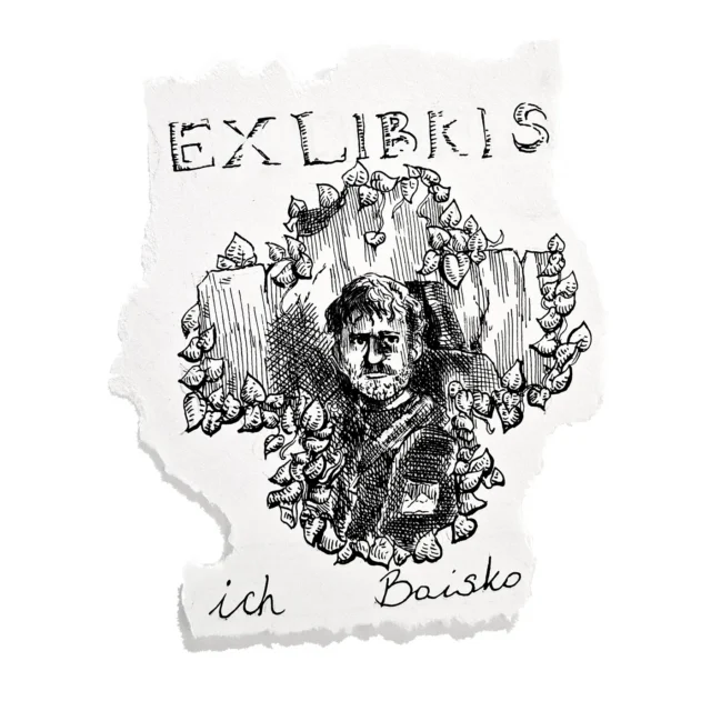 Ex libris do albumu „Ich Boisko”