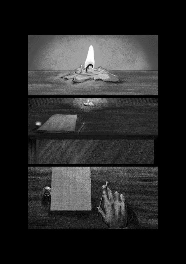 Manuskrypt — plansza 1