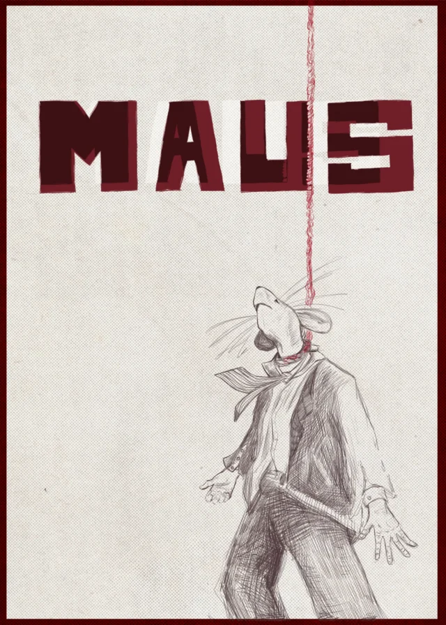Maus – plakat do albumu Spiegelmana